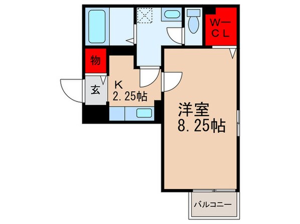 エルミタ－ジュ大泉の物件間取画像